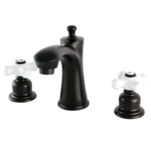 8" Widespread Bathroom Faucet, Oil Rubbed Bronze